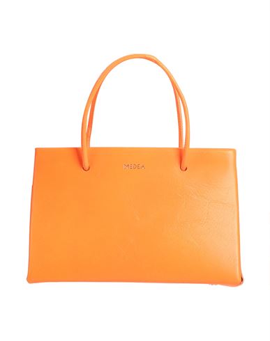Medea Woman Handbag Orange Size - Soft Leather