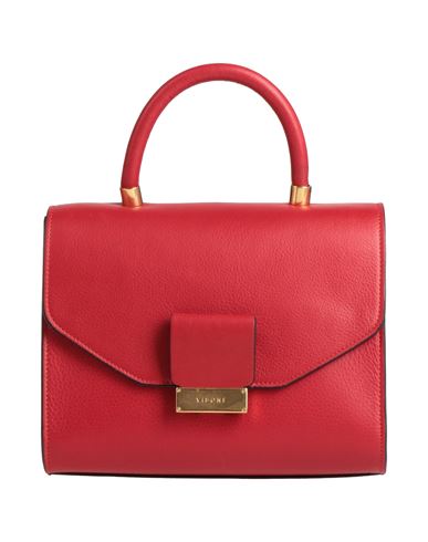 Visone Woman Handbag Red Size - Soft Leather