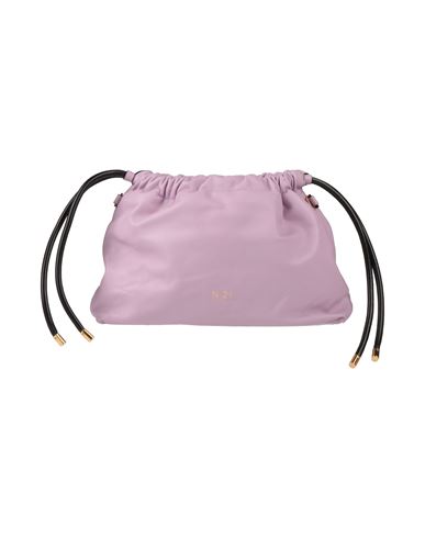 N°21 Woman Handbag Light Purple Size - Soft Leather In Wisteria