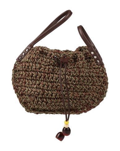 Zanellato Woman Handbag Brown Size - Natural Raffia