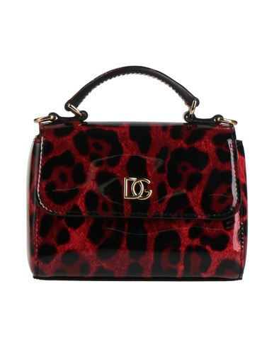 Dolce & Gabbana Babies'  Toddler Girl Handbag Red Size - Leather