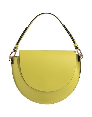 Innue' Woman Handbag Acid Green Size - Soft Leather