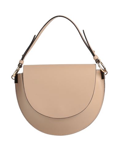 Innue' Woman Handbag Beige Size - Soft Leather