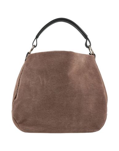 Innue' Woman Handbag Khaki Size - Bovine Leather In Beige