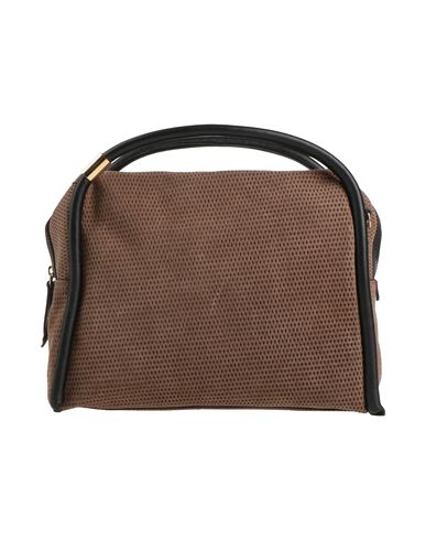 Innue' Woman Handbag Light Brown Size - Bovine Leather In Beige