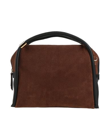 Innue' Woman Handbag Brown Size - Bovine Leather