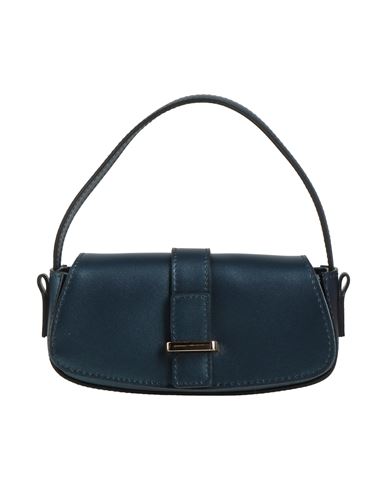 Innue' Woman Handbag Blue Size - Bovine Leather