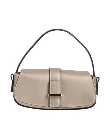 Innue' Woman Handbag Platinum Size - Bovine Leather In Grey