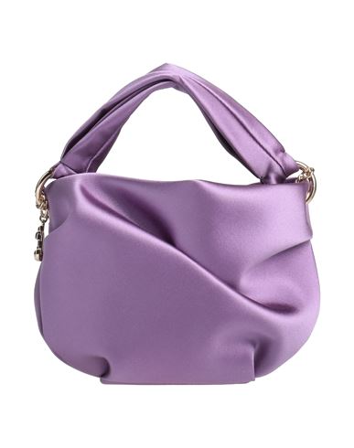 Jimmy Choo Woman Handbag Purple Size - Textile Fibers