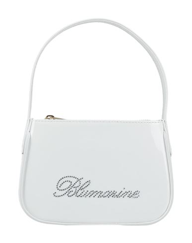 Blumarine Woman Handbag White Size - Cowhide