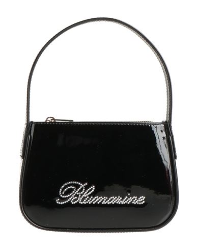 Shop Blumarine Woman Handbag Black Size - Cowhide
