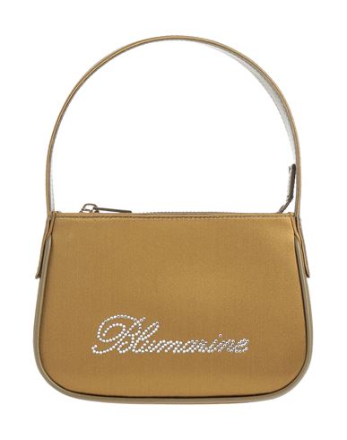 Blumarine Satin Handbag In Green