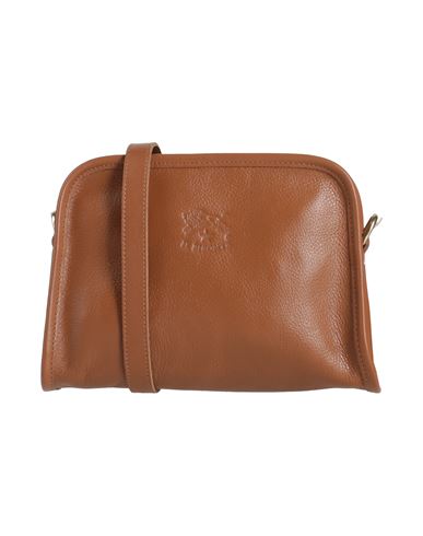 Il Bisonte Woman Cross-body Bag Tan Size - Leather In Brown