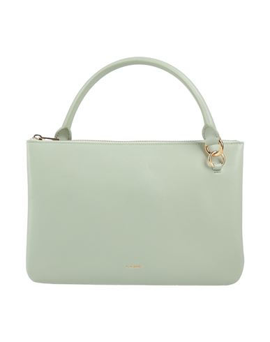 Jil Sander Woman Handbag Light Green Size - Calfskin