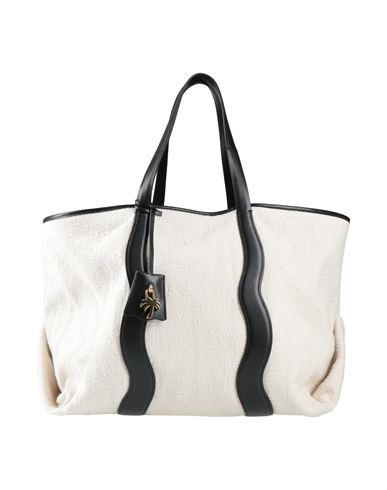 Woman Handbag Black Size - Textile fibers, Soft Leather
