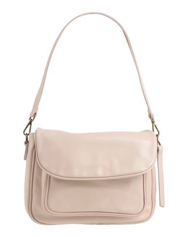 Corsia Woman Shoulder Bag Blush Size - Soft Leather In Pink