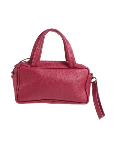 Corsia Woman Handbag Magenta Size - Soft Leather In Red