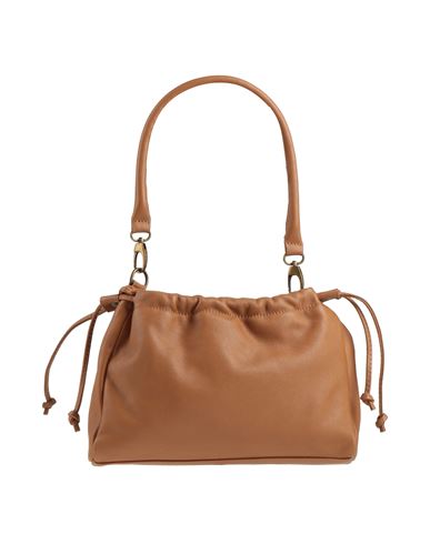 Corsia Woman Handbag Tan Size - Soft Leather In Brown