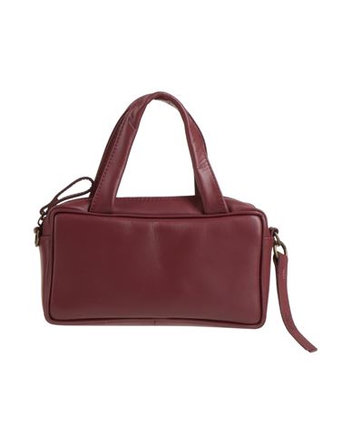 Corsia Woman Handbag Burgundy Size - Soft Leather In Red