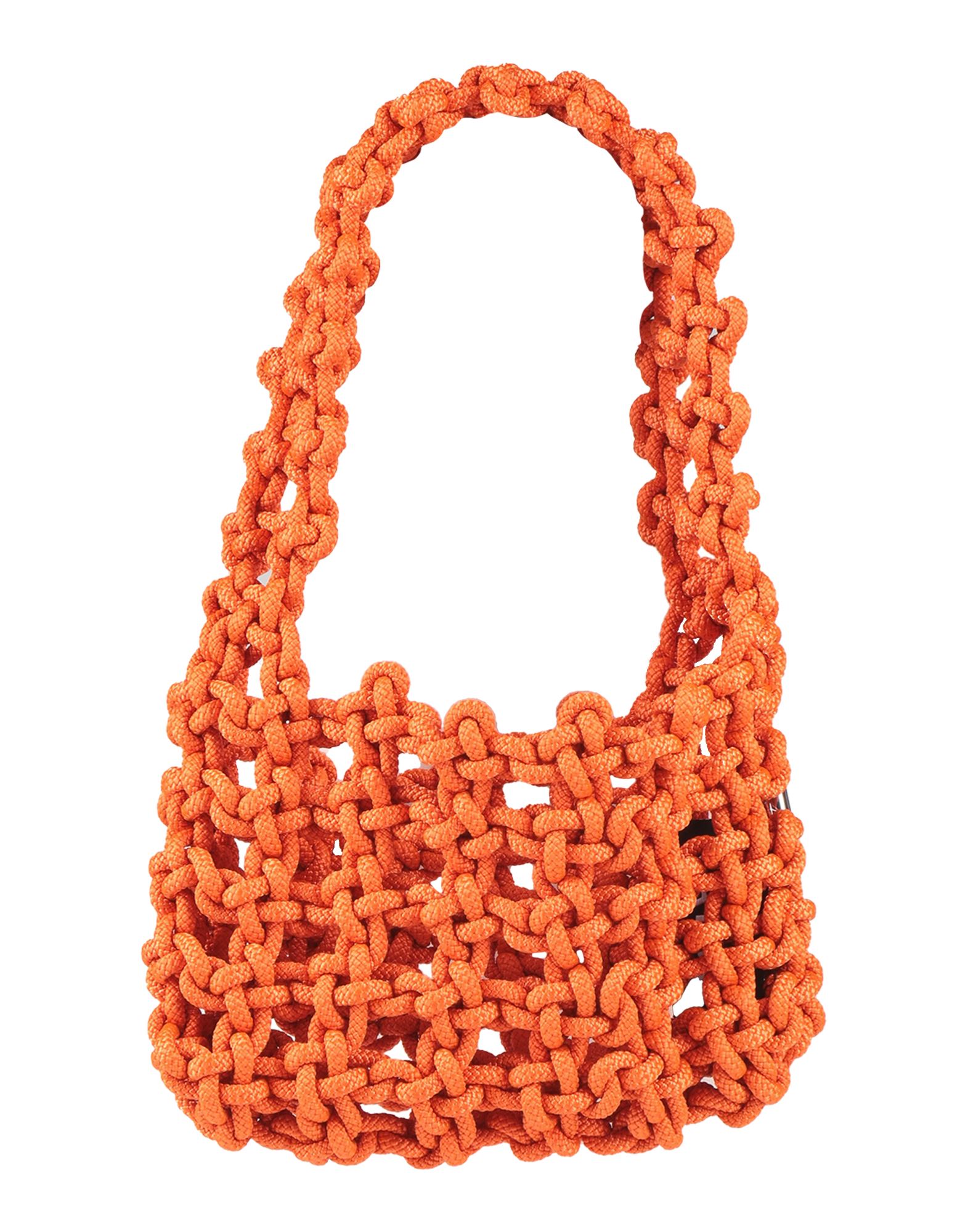 《セール開催中》KARA レディース ハンドバッグ オレンジ 紡績繊維