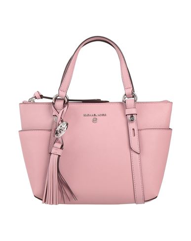 Shop Michael Michael Kors Woman Handbag Pastel Pink Size - Soft Leather