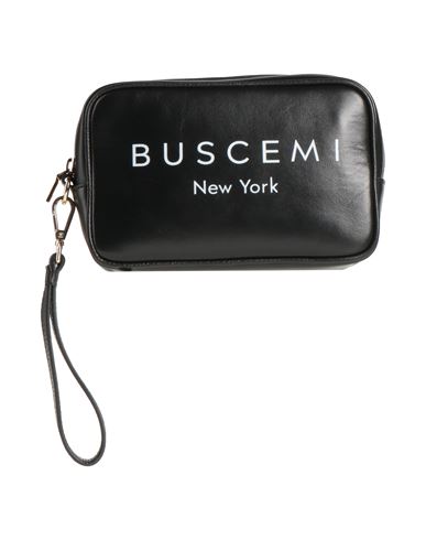 Buscemi Man Handbag Black Size - Soft Leather