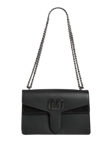 Marc Ellis Woman Shoulder Bag Black Size - Soft Leather