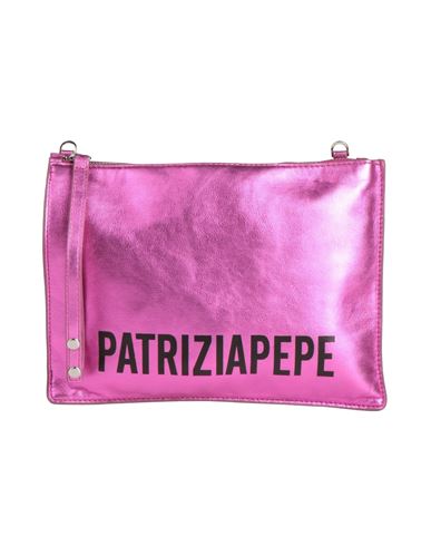 Patrizia Pepe Woman Handbag Fuchsia Size - Polyurethane, Polyester In Pink