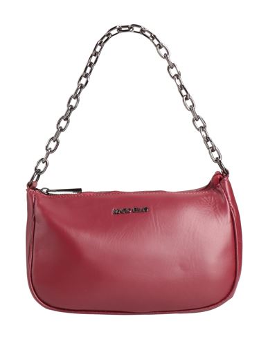 Marc Ellis Woman Handbag Burgundy Size - Soft Leather In Red