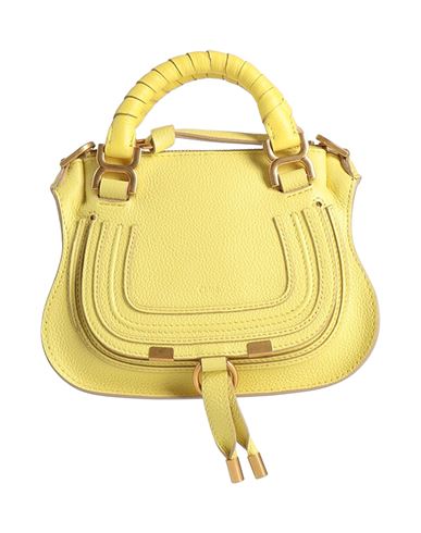 Chloé Woman Handbag Yellow Size - Leather