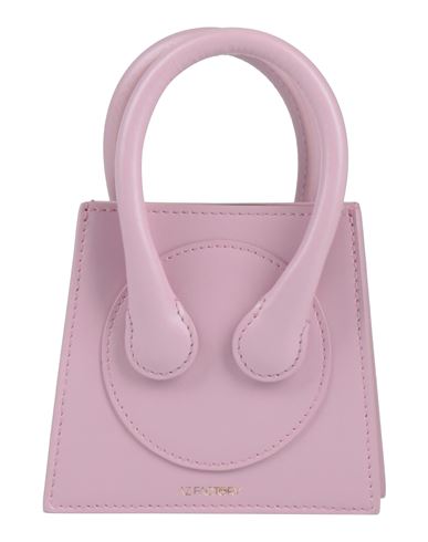 Shop Az Factory Woman Handbag Lilac Size - Soft Leather In Purple