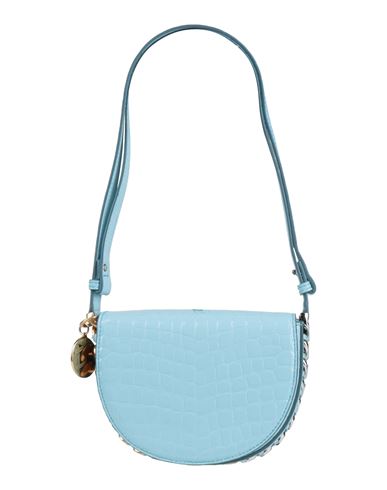 Stella Mccartney Woman Handbag Sky Blue Size - Polyurethane, Polyester