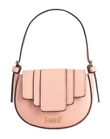 I Oe F Woman Handbag Pastel Pink Size - Soft Leather