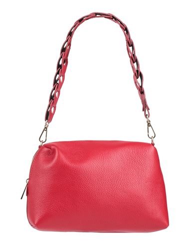 My-best Bags Woman Shoulder Bag Red Size - Soft Leather