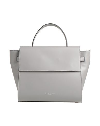 My-best Bags Woman Handbag Grey Size - Soft Leather
