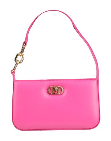 Mcm Woman Handbag Fuchsia Size - Soft Leather In Pink