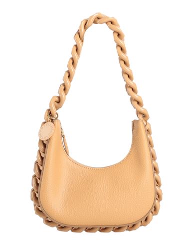Stella Mccartney Woman Handbag Sand Size - Polyurethane, Polyamide In Brown