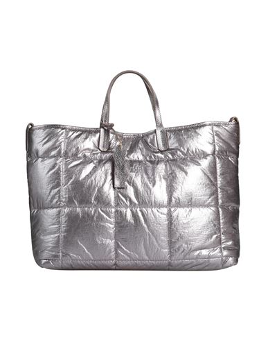 My-best Bags Woman Handbag Silver Size - Textile Fibers, Soft Leather