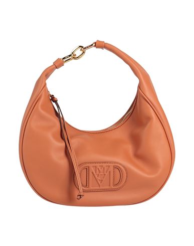 Mcm Woman Handbag Tan Size - Textile Fibers In Brown