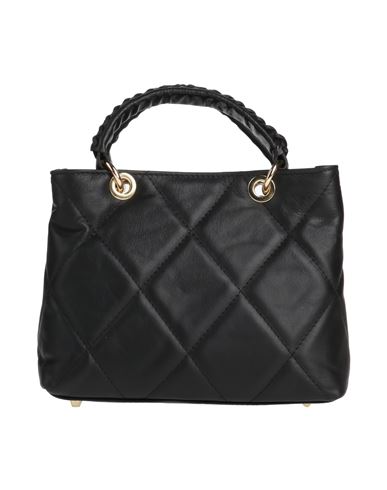 Ab Asia Bellucci Woman Handbag Black Size - Soft Leather