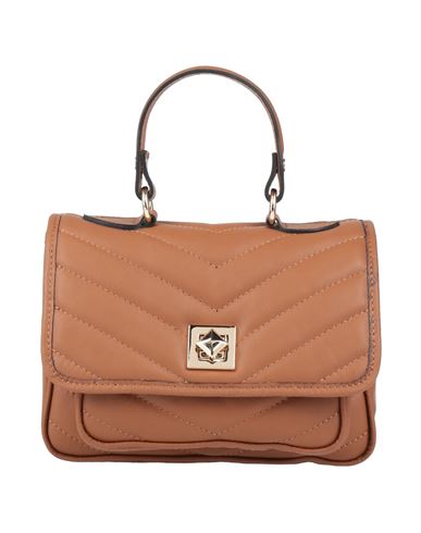 Ab Asia Bellucci Woman Handbag Brown Size - Soft Leather