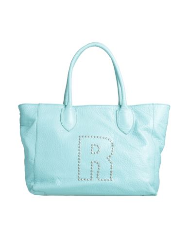 Rucoline Woman Handbag Turquoise Size - Soft Leather In Blue