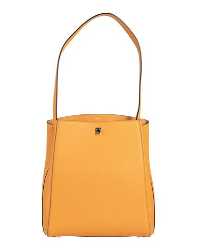 Valextra Woman Shoulder Bag Tan Size - Calfskin