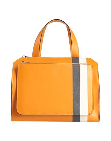 Valextra Woman Handbag Orange Size - Calfskin In Orange