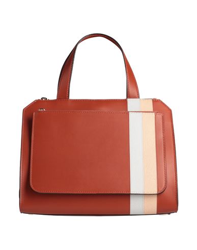 Shop Valextra Woman Handbag Brick Red Size - Calfskin
