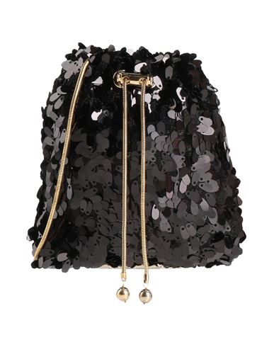 Rosantica Woman Cross-body Bag Black Size - Textile Fibers In Black