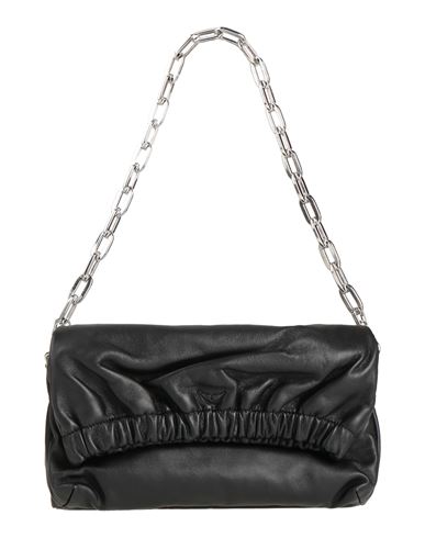 Zadig & Voltaire Woman Shoulder Bag Black Size - Soft Leather
