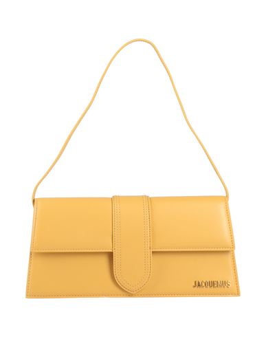 Jacquemus Woman Handbag Mustard Size - Bovine Leather In Yellow