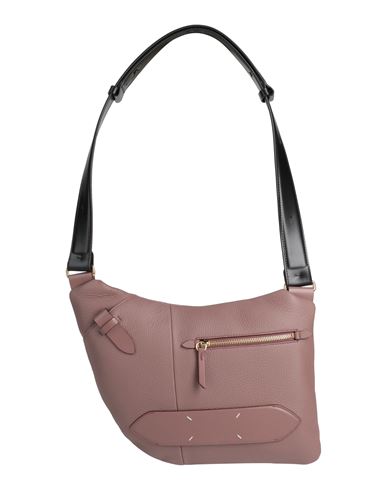 Maison Margiela Woman Handbag Mauve Size - Soft Leather In Purple