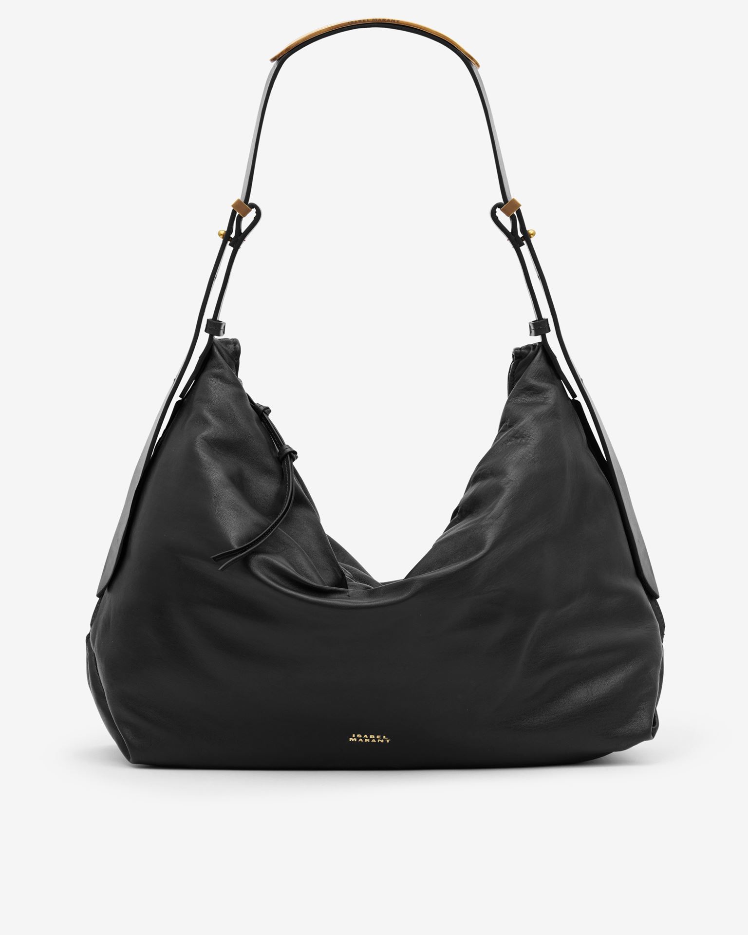 Isabel Marant, Leyden Large Leather Shoulder Bag - Women - Black